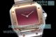 AAA Replica Cartier Santos Quartz Red Dial Rose Gold SS Two-Tone Watch (3)_th.jpg